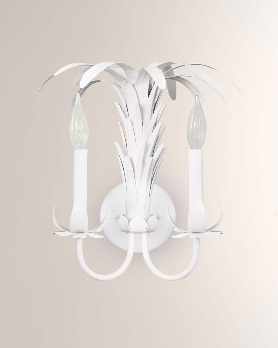 Reseda Palm 2-Arm Wall Sconce